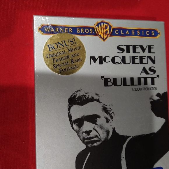 New Classic Bullitt VHS Tape, Steve McQueen - Picture 4 of 7